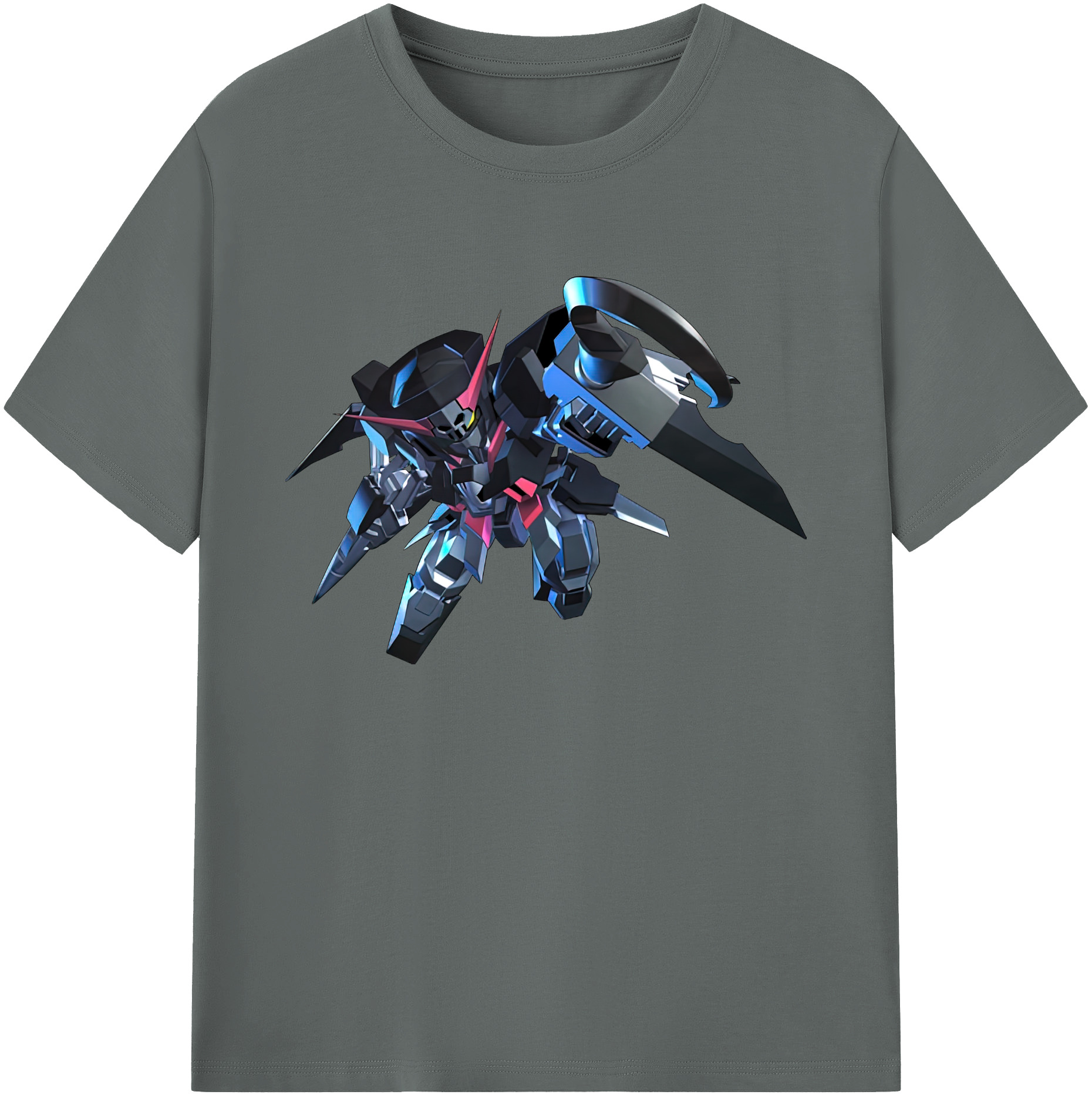 （画像用） 機動戦士ガンダム Mobile Suit Gundam 綿100％ メンズ半袖Tシャツ｜肌触りやわらか＆通気性